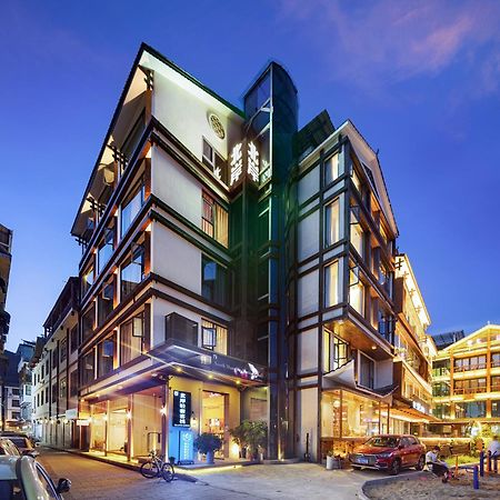 張家界武陵源北岸輕奢客棧 森林公園店 Hotel Zhangjiajie Buitenkant foto