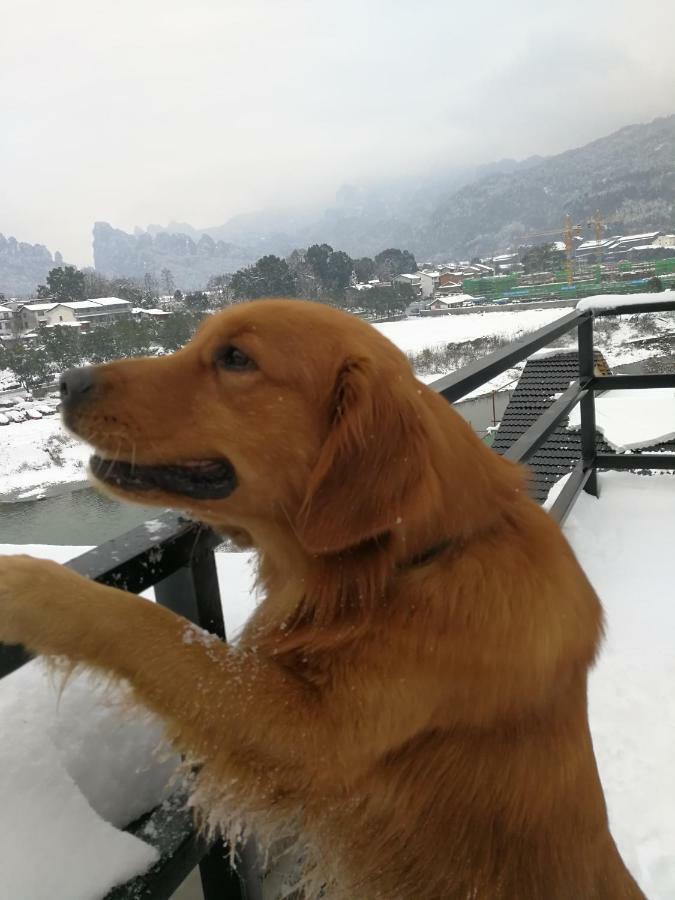 張家界武陵源北岸輕奢客棧 森林公園店 Hotel Zhangjiajie Buitenkant foto