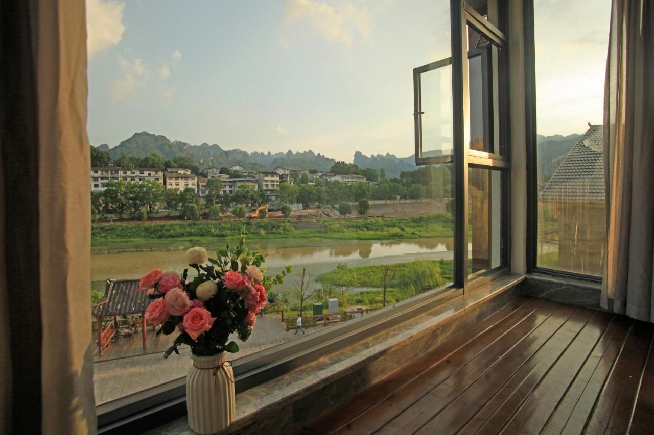 張家界武陵源北岸輕奢客棧 森林公園店 Hotel Zhangjiajie Buitenkant foto
